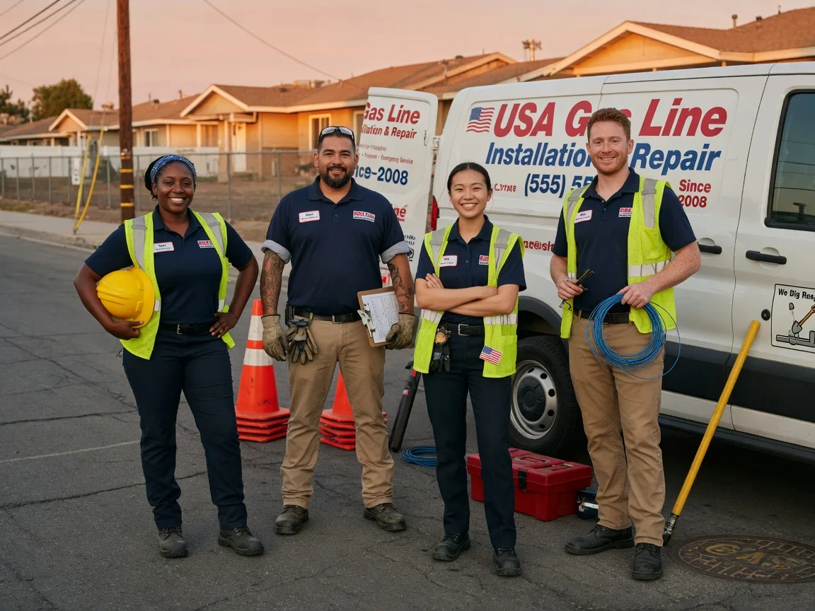 Gas Line Installation company in Little Rock Air Force Base, AR